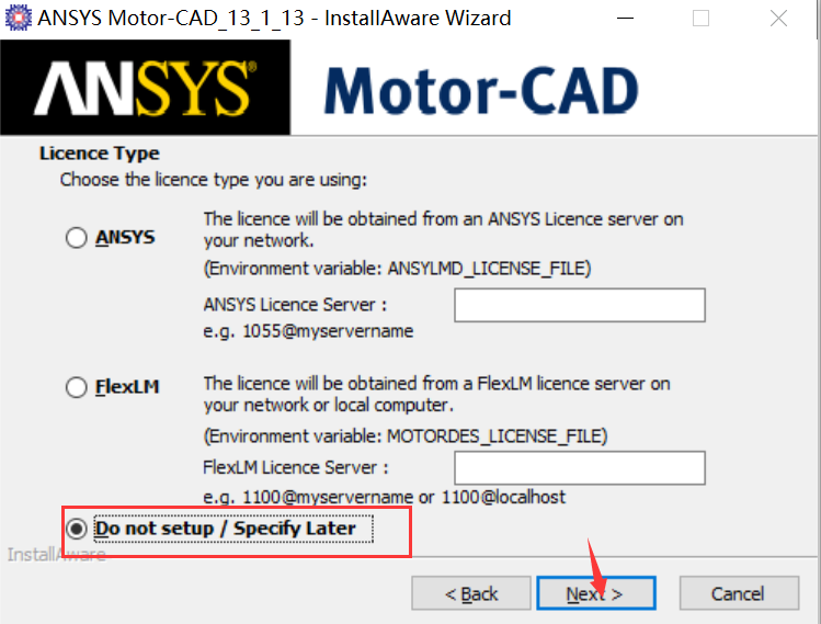 ANSYS Motor CAD 13.1.13安装包