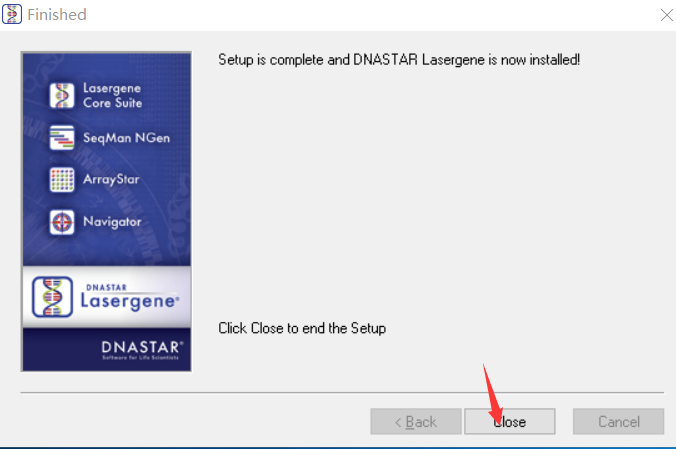 DNASTAR Lasergene 11安装教程